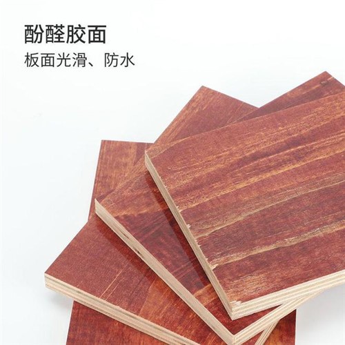 12mm Reş Film Faced Plywood